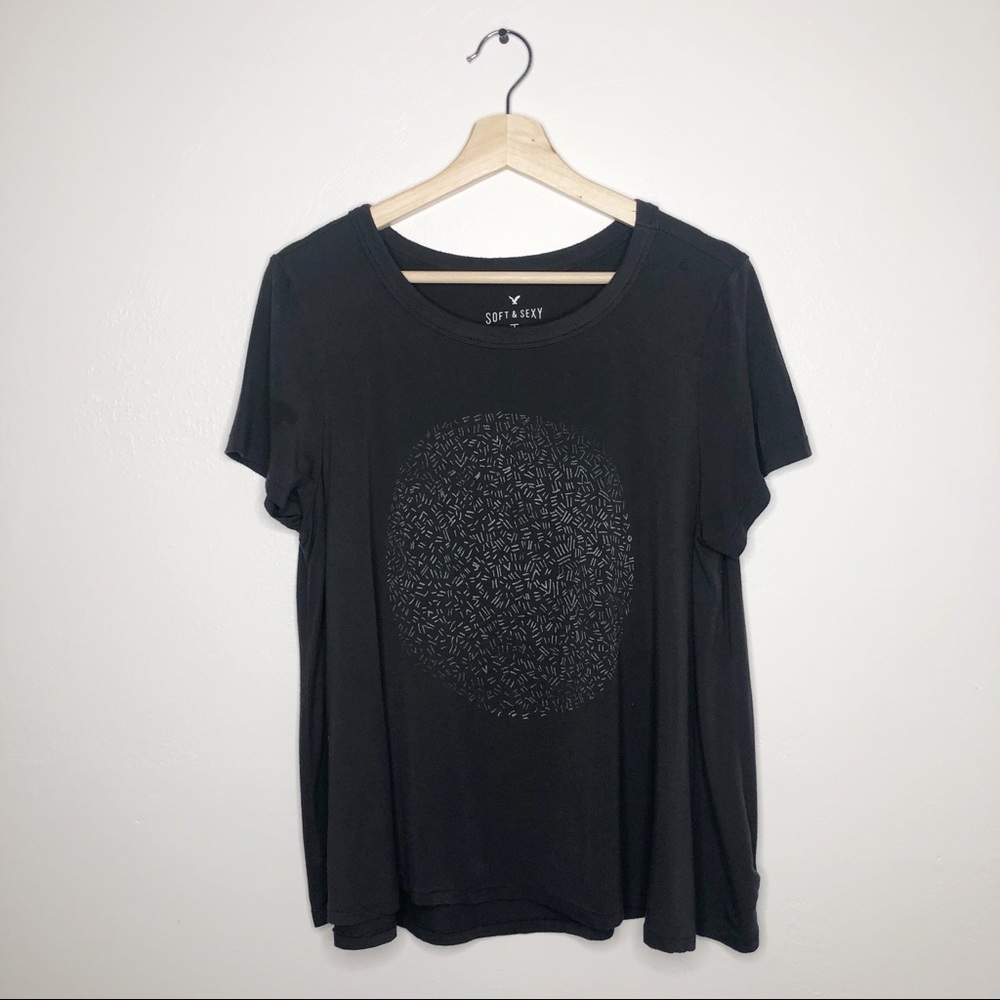 American Eagle • Soft & Sexy Printed Swing Tee